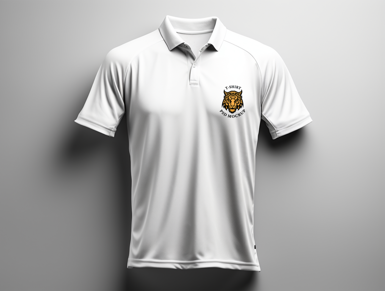 Professional T-shirt mockup design ai generated psd