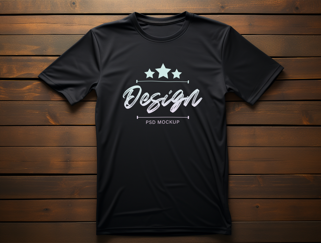 T-shirt mockup design ai generated psd