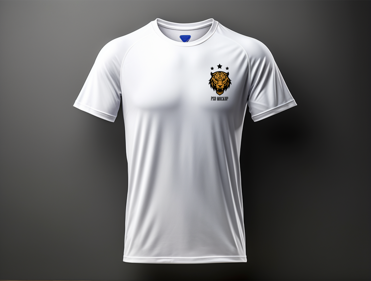 Professional T-shirt mockup design ai generated psd