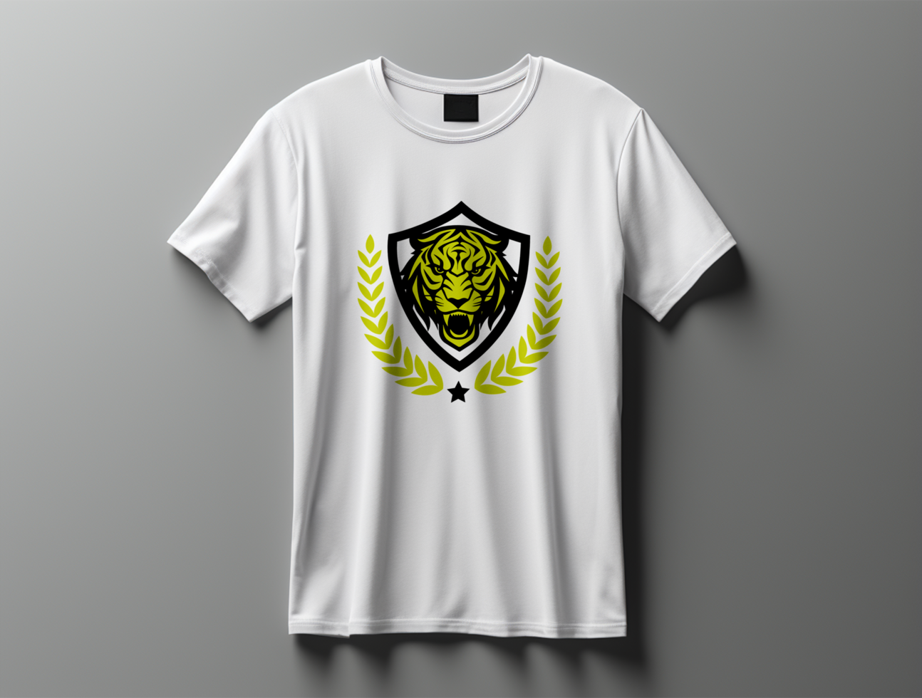 Professional T-shirt mockup design ai generated psd