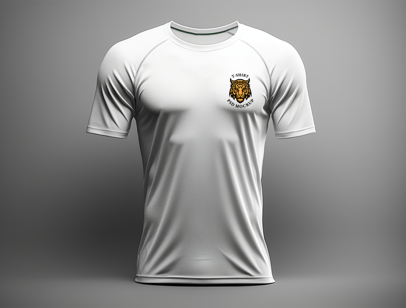 Professional T-shirt mockup design ai generated psd