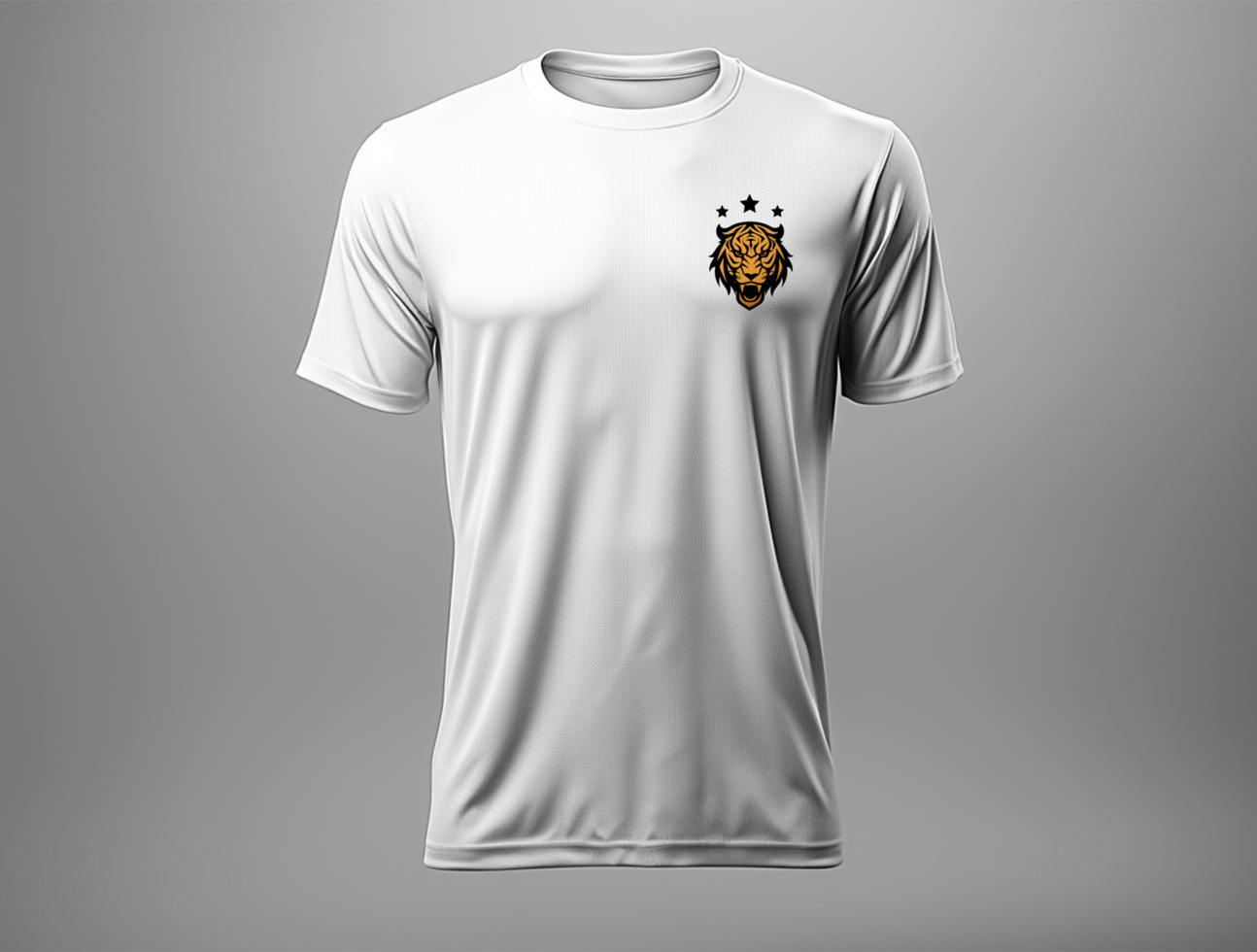 T-shirt mockup design ai generated psd