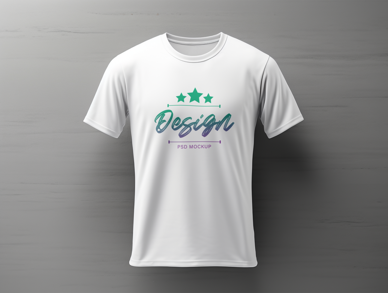 Professional tshirt mockup PSD template ai generated