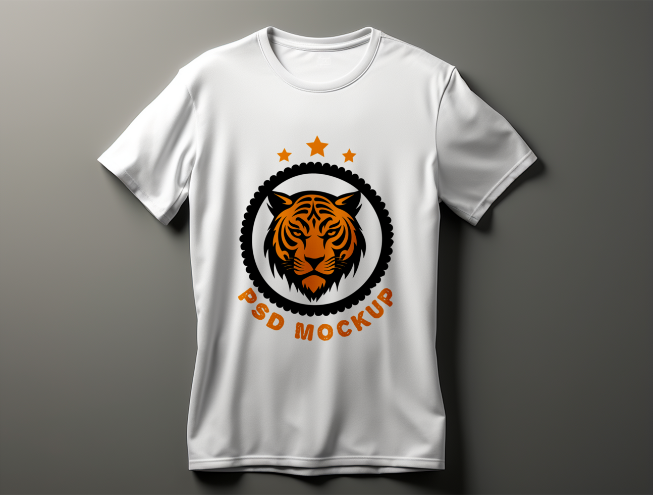 Professional T-shirt mockup design ai generated psd