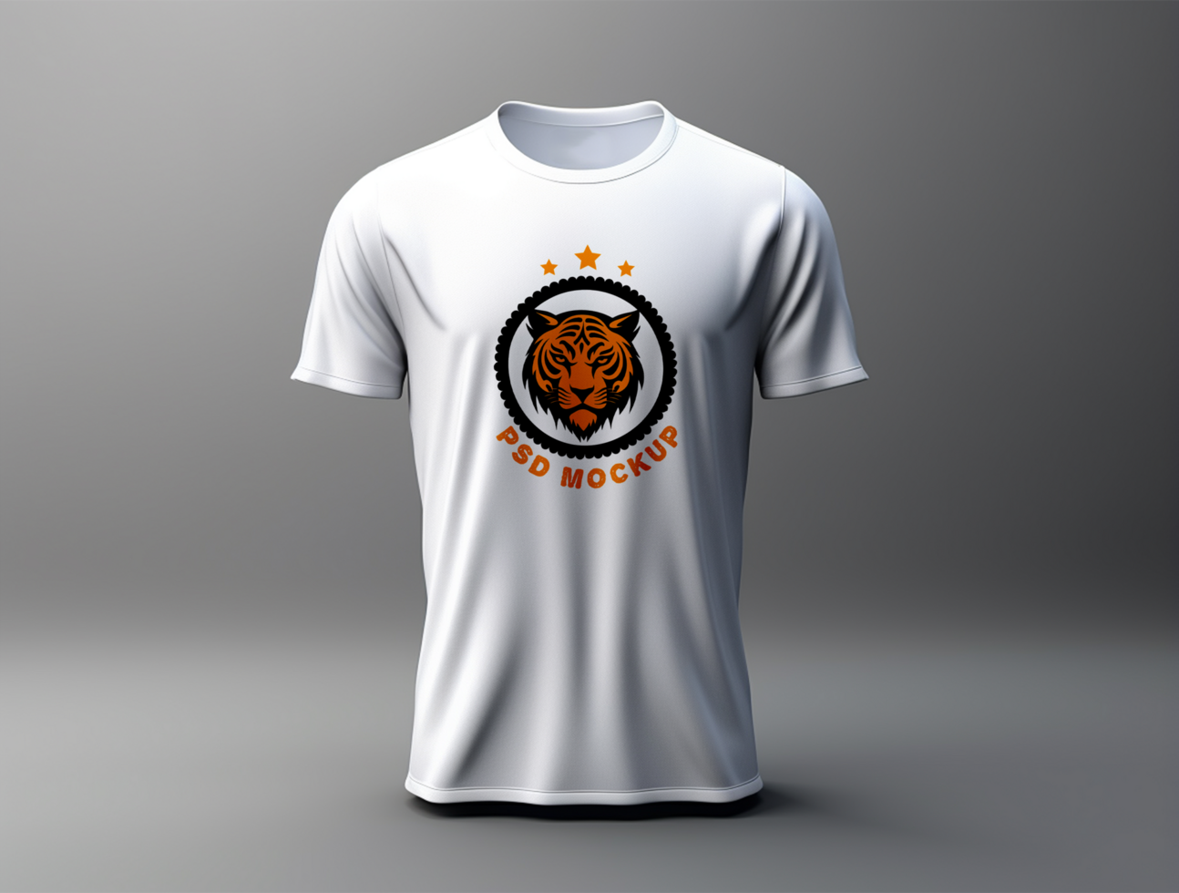 Professional T-shirt mockup design ai generated psd