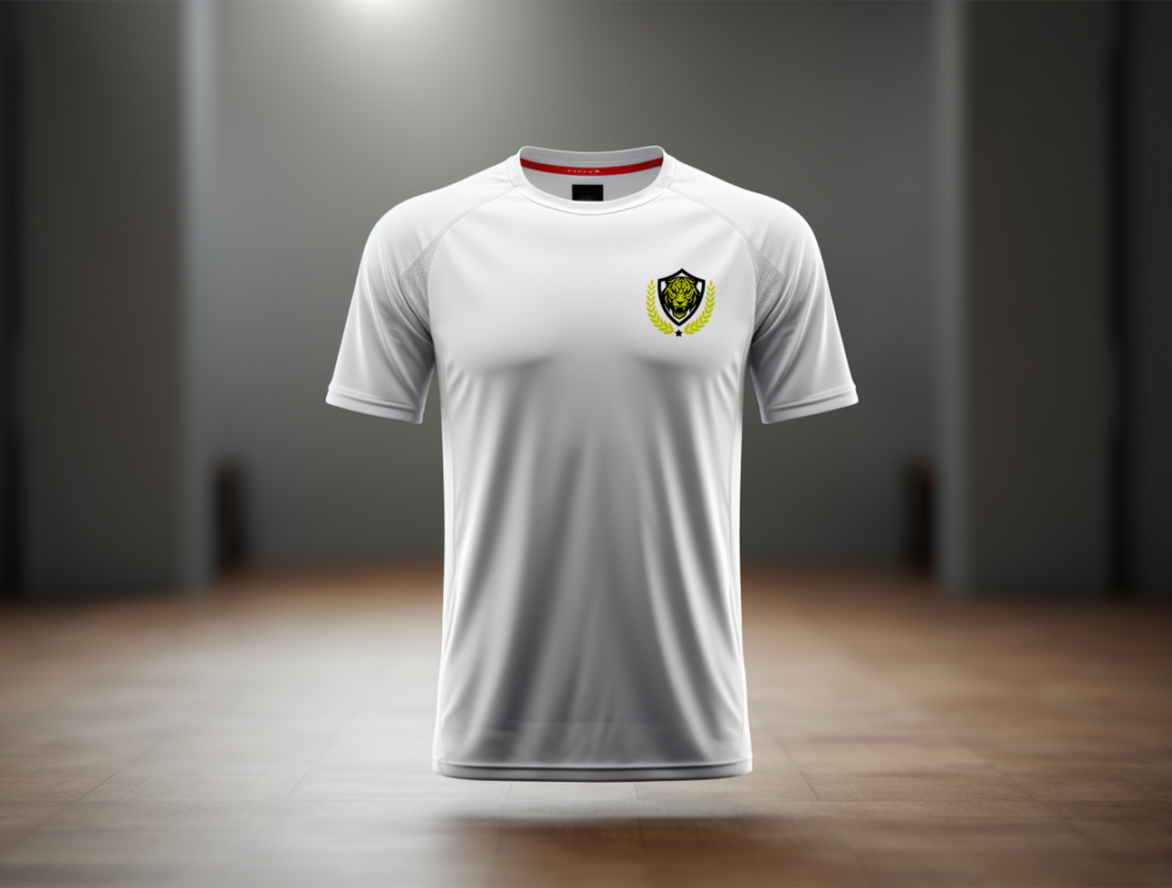Professional tshirt mockup PSD template ai generated