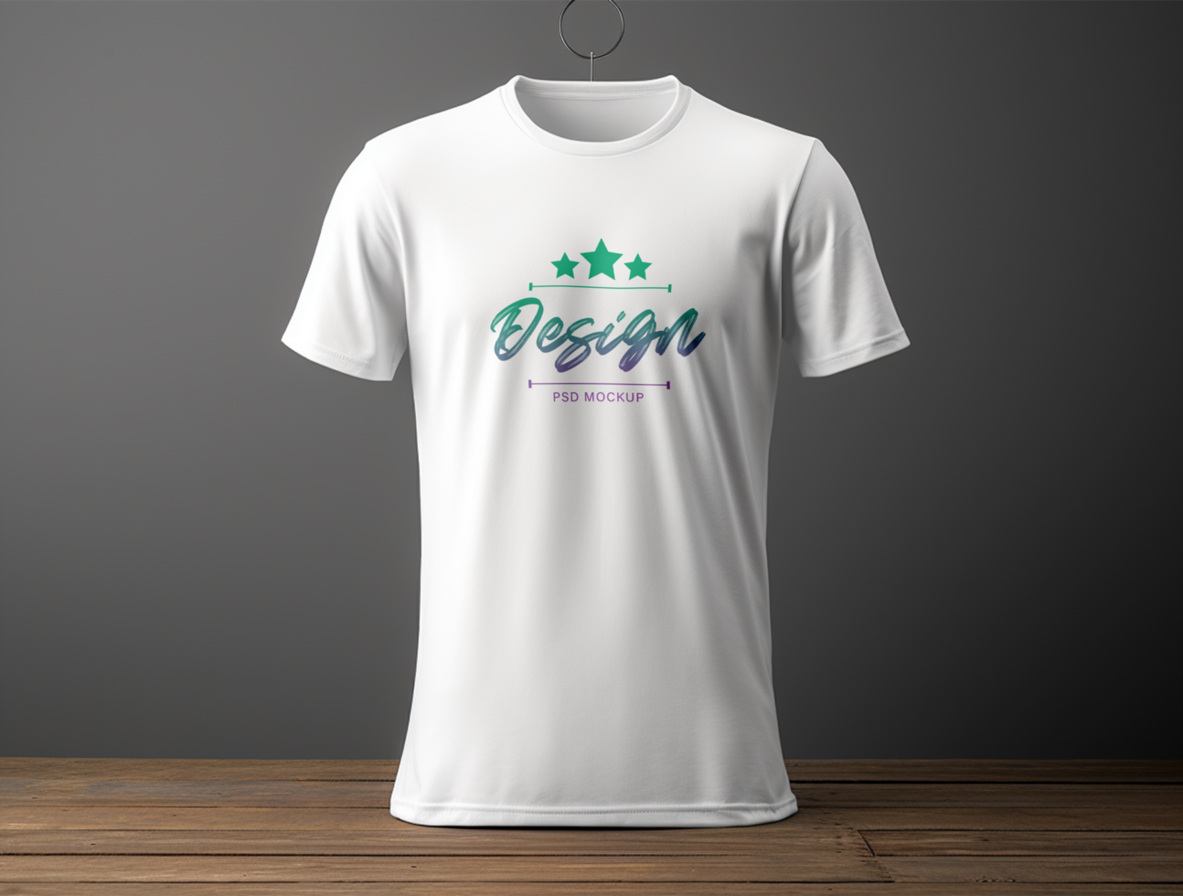 Professional tshirt mockup PSD template ai generated