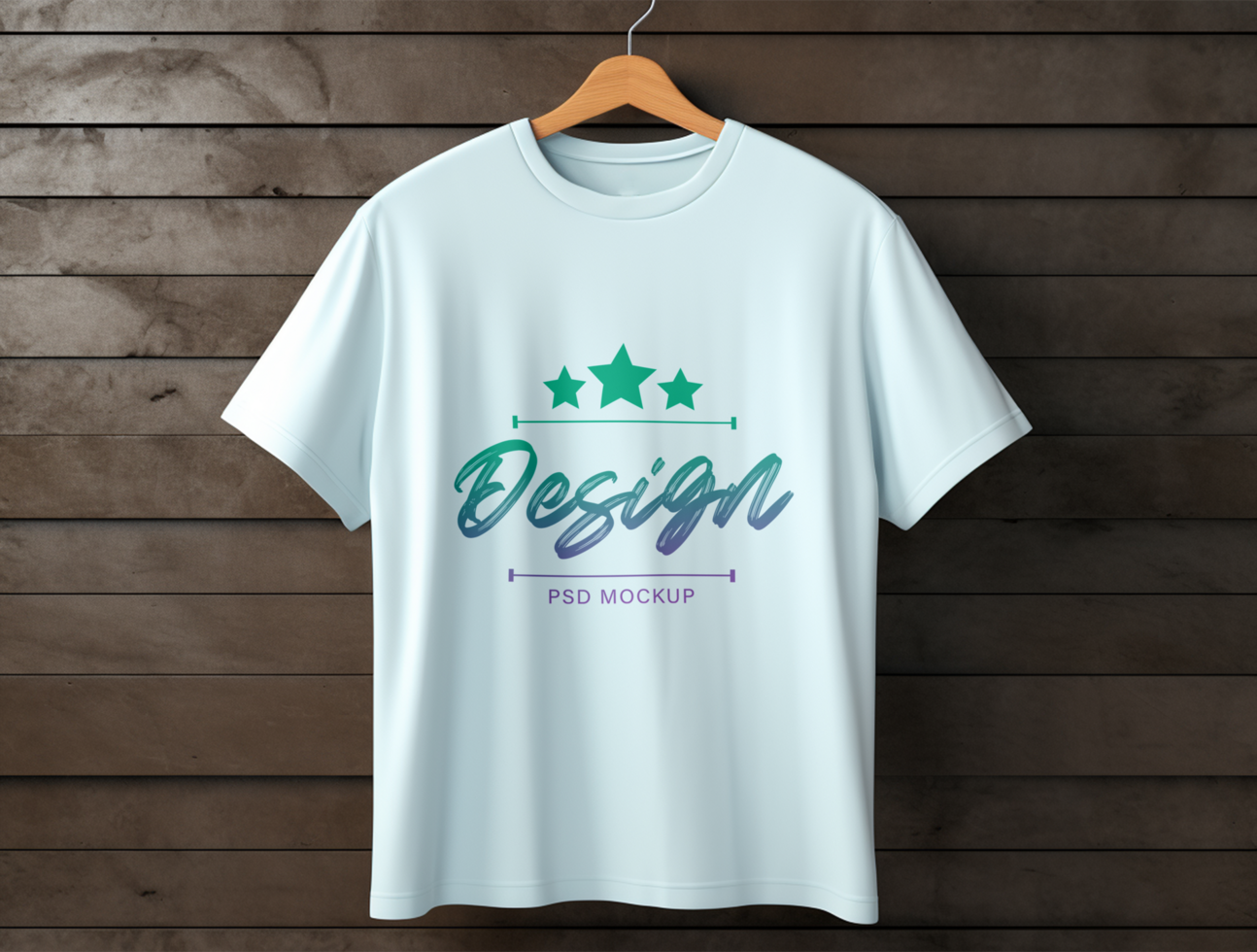 T-shirt mockup PSD template ai generated