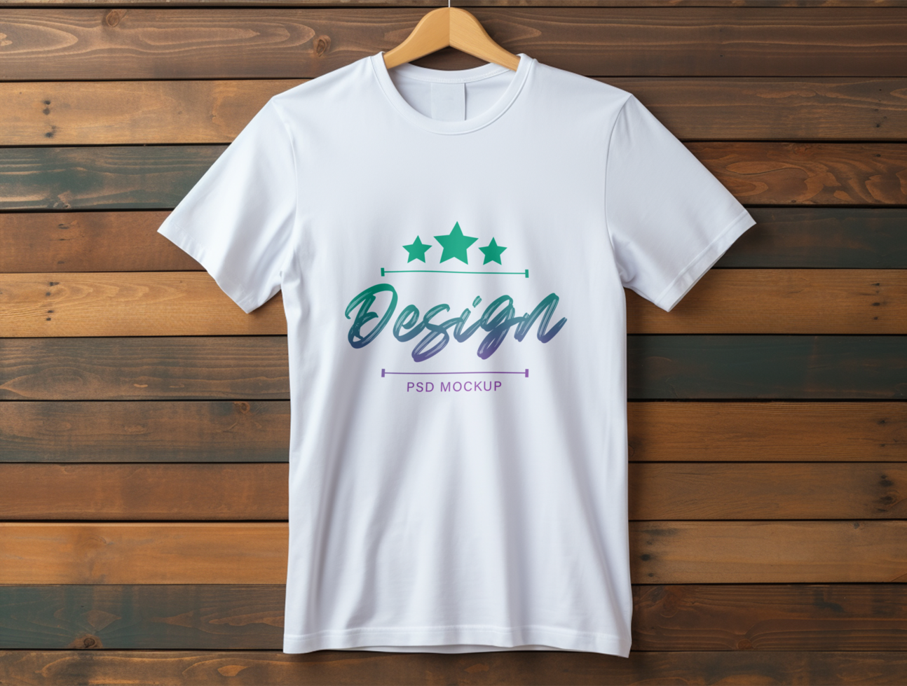 T-shirt mockup PSD template ai generated