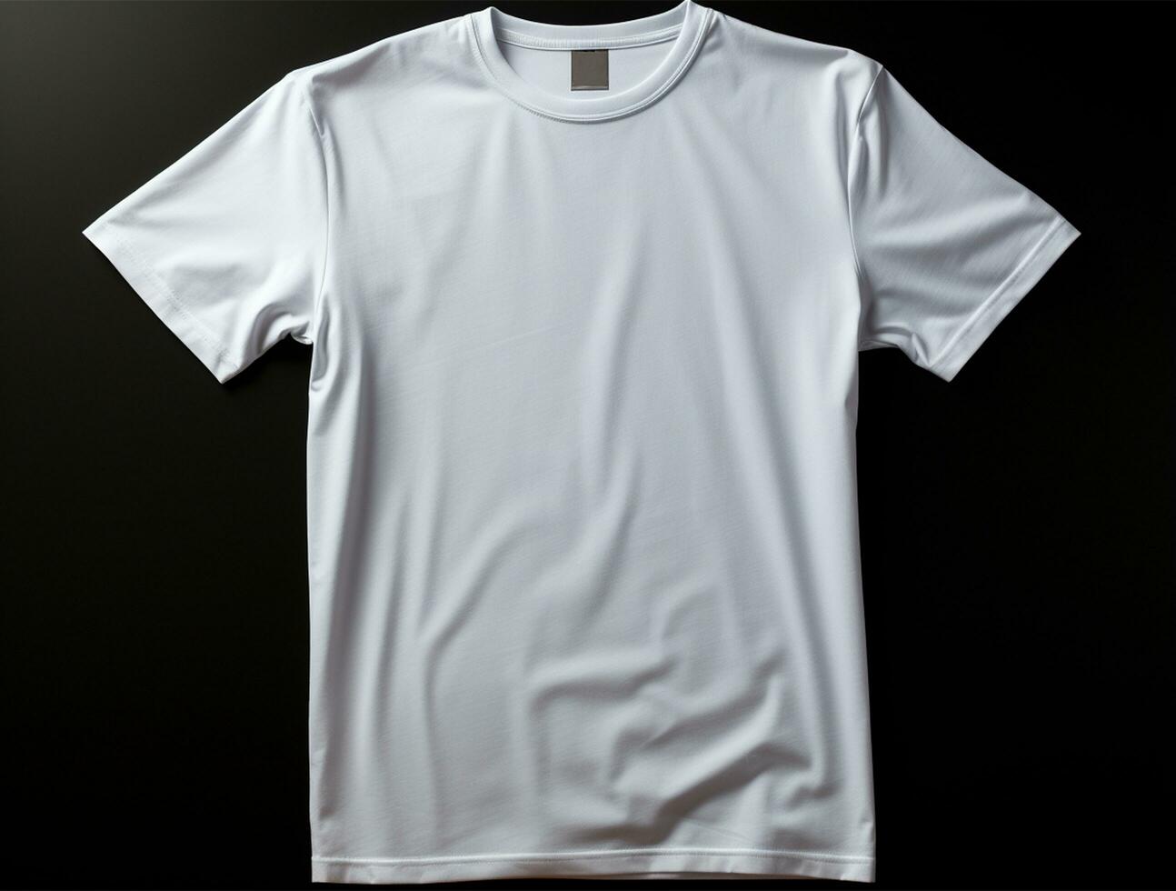 Professional blank t-shirt for mockup ai generated photo