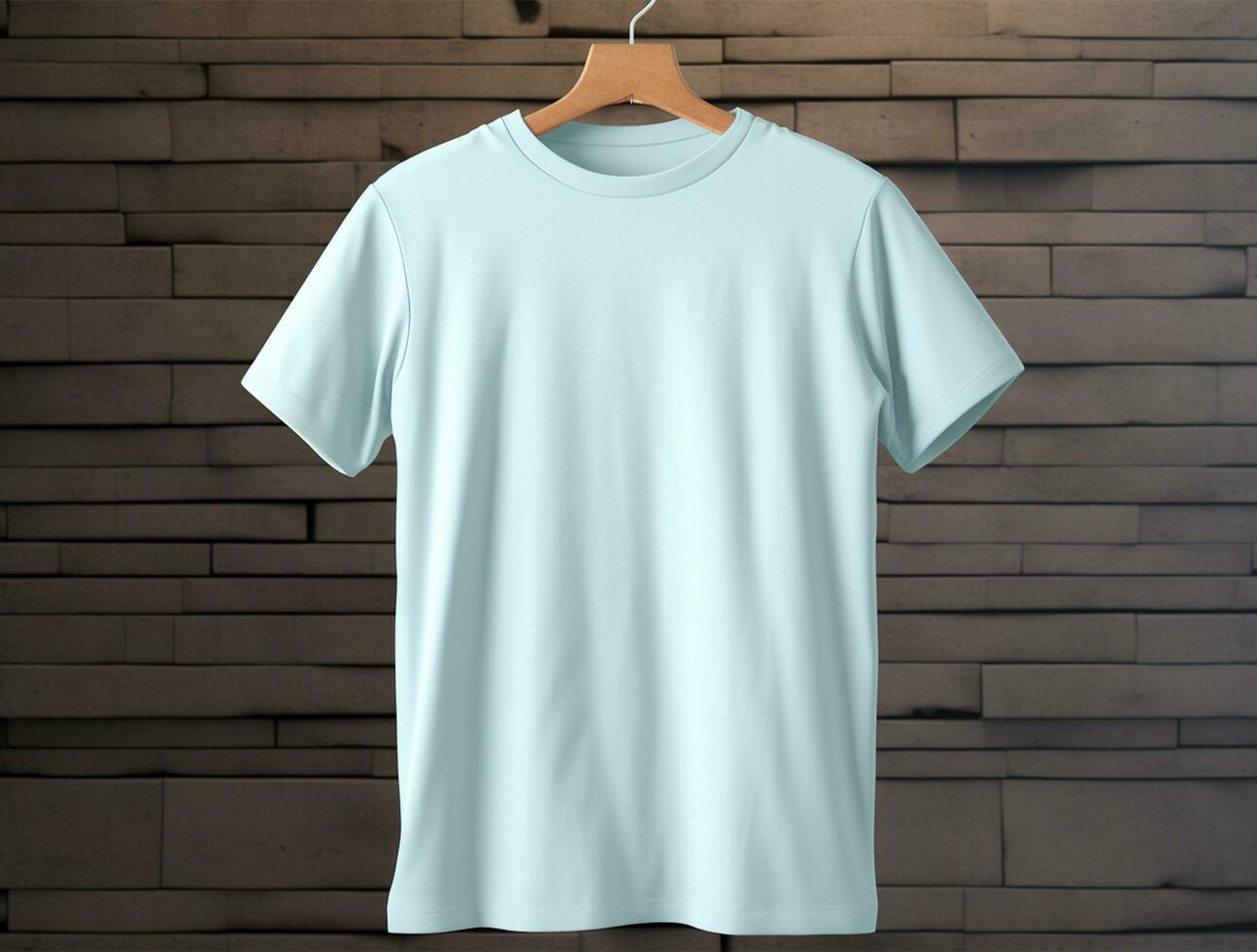 Professional blank t-shirt for mockup ai generated photo