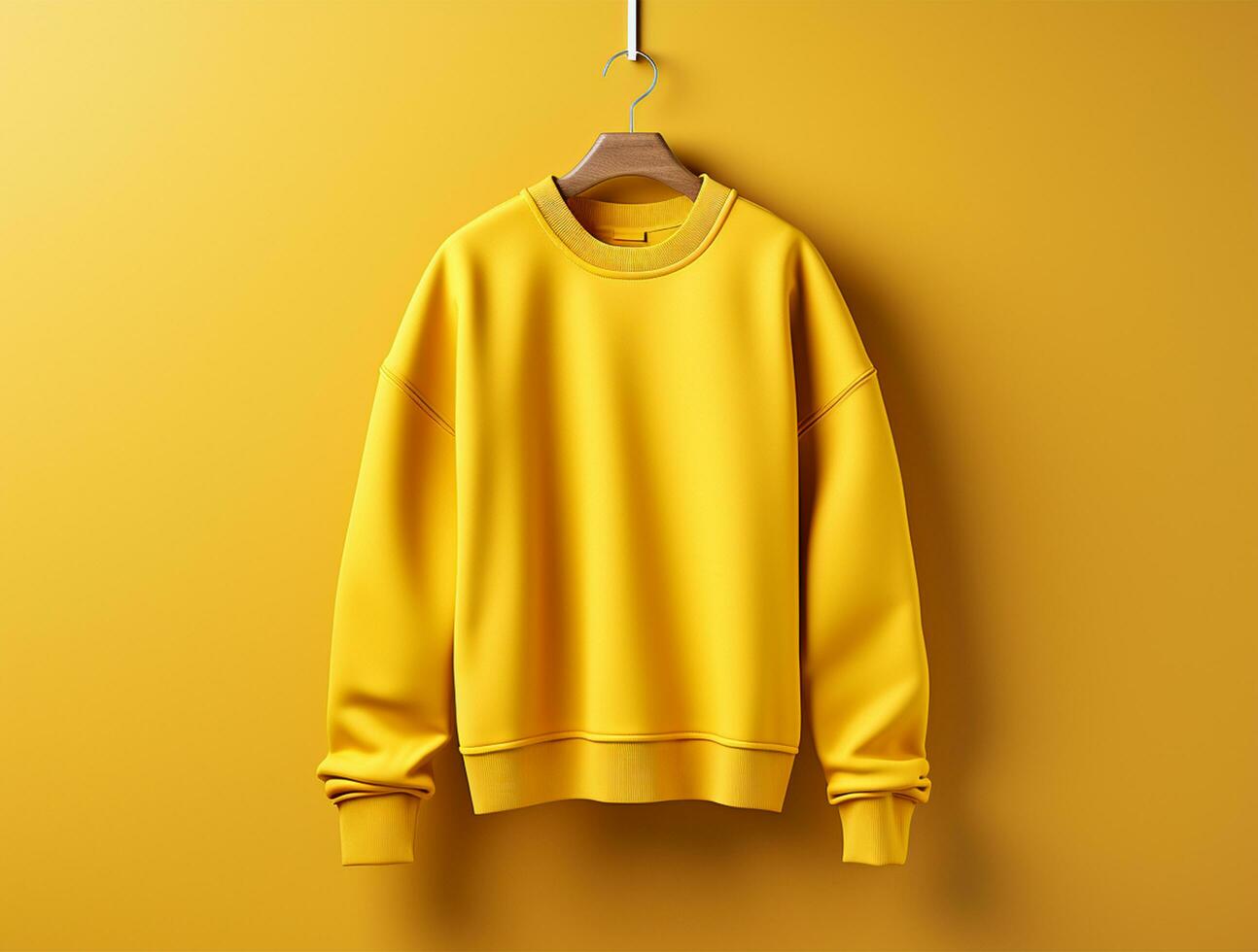 Professional mens blank cloth for mockup ai generated photo