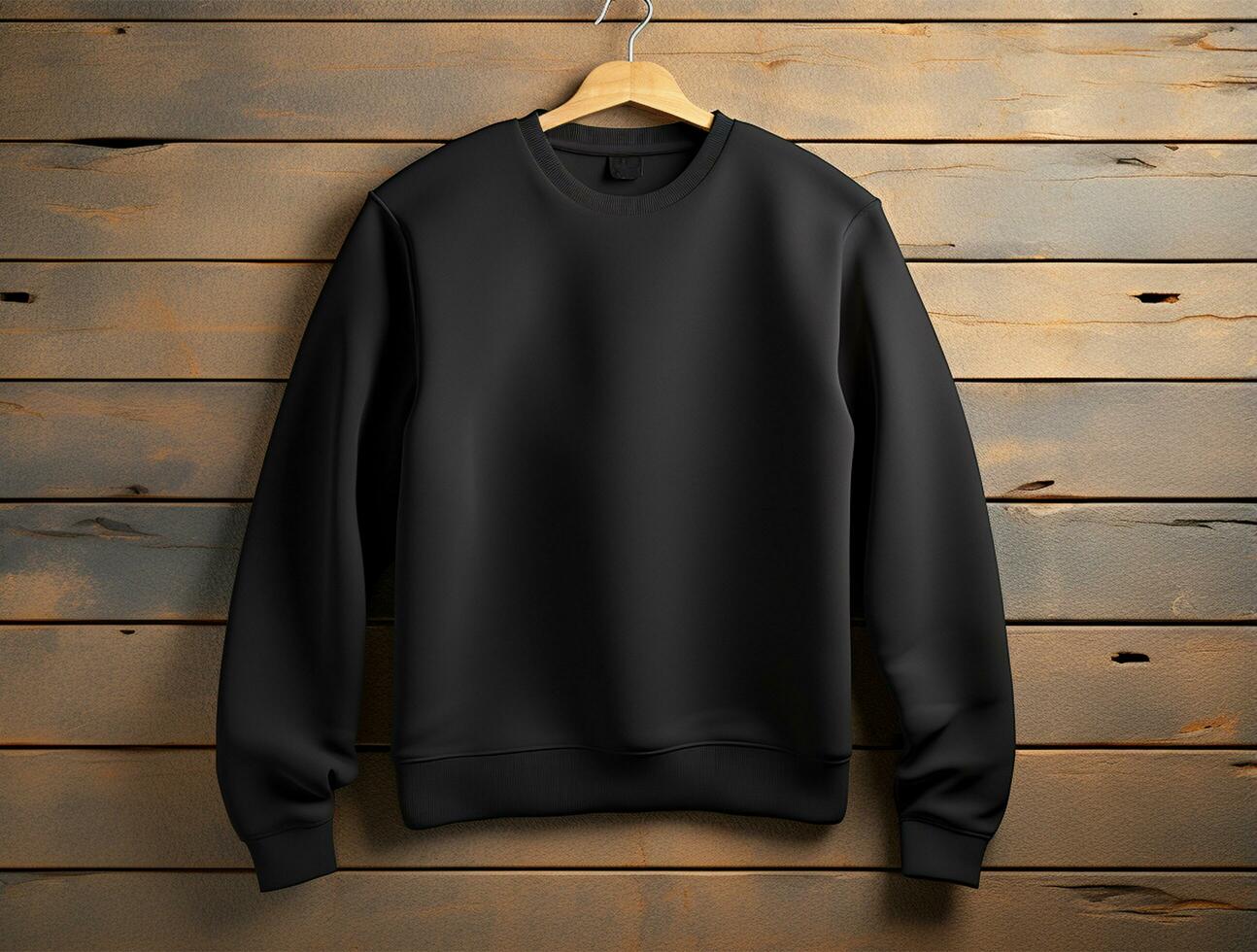 Blank sweatshirt for mockup ai generated photo