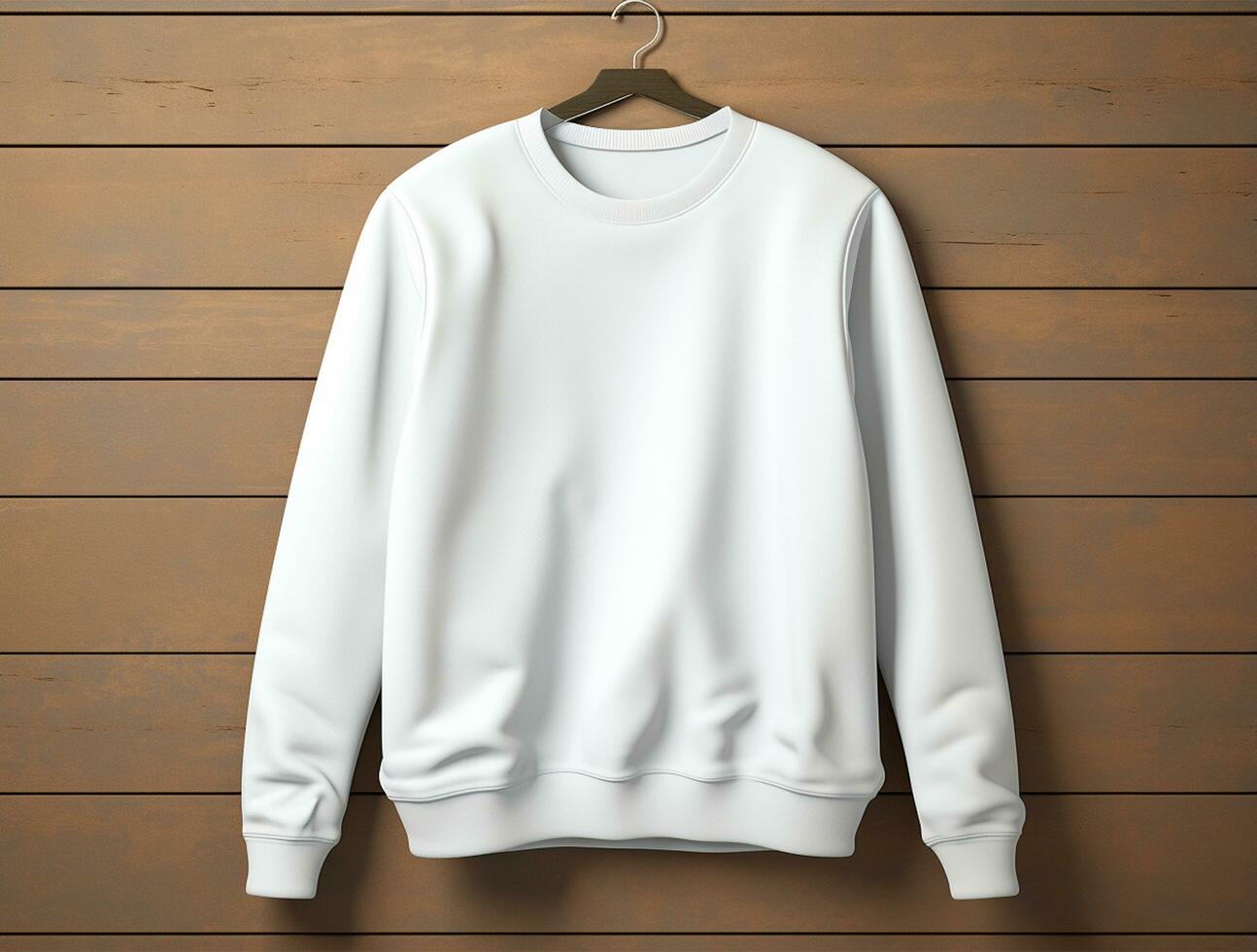 Blank sweatshirt for mockup ai generated photo