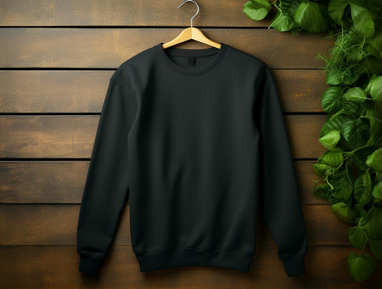 Blank sweatshirt for mockup ai generated photo