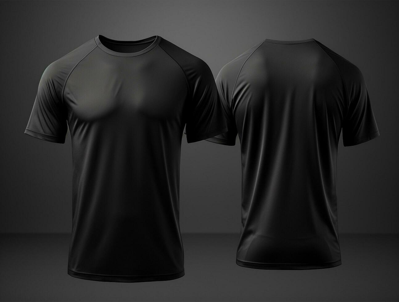 3d render blank t-shirt ai generated photo