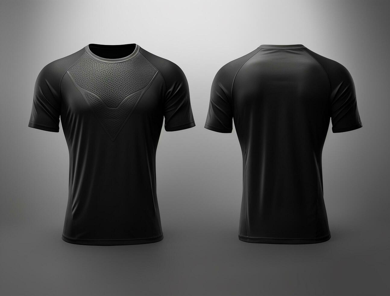 3d render blank t-shirt ai generated photo
