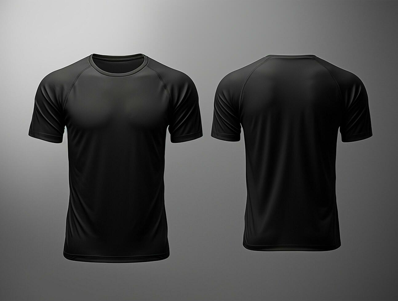 3d render blank t-shirt ai generated photo