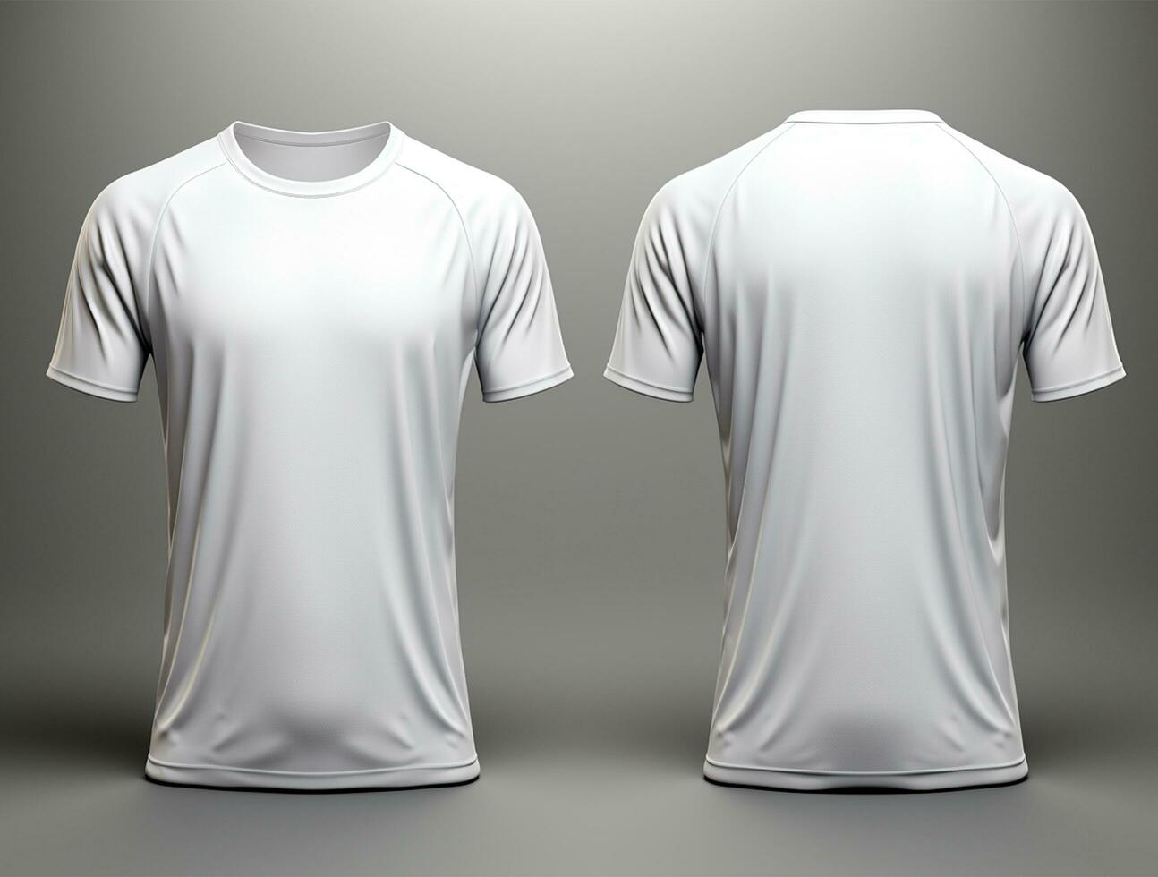 3d render blank t-shirt ai generated photo