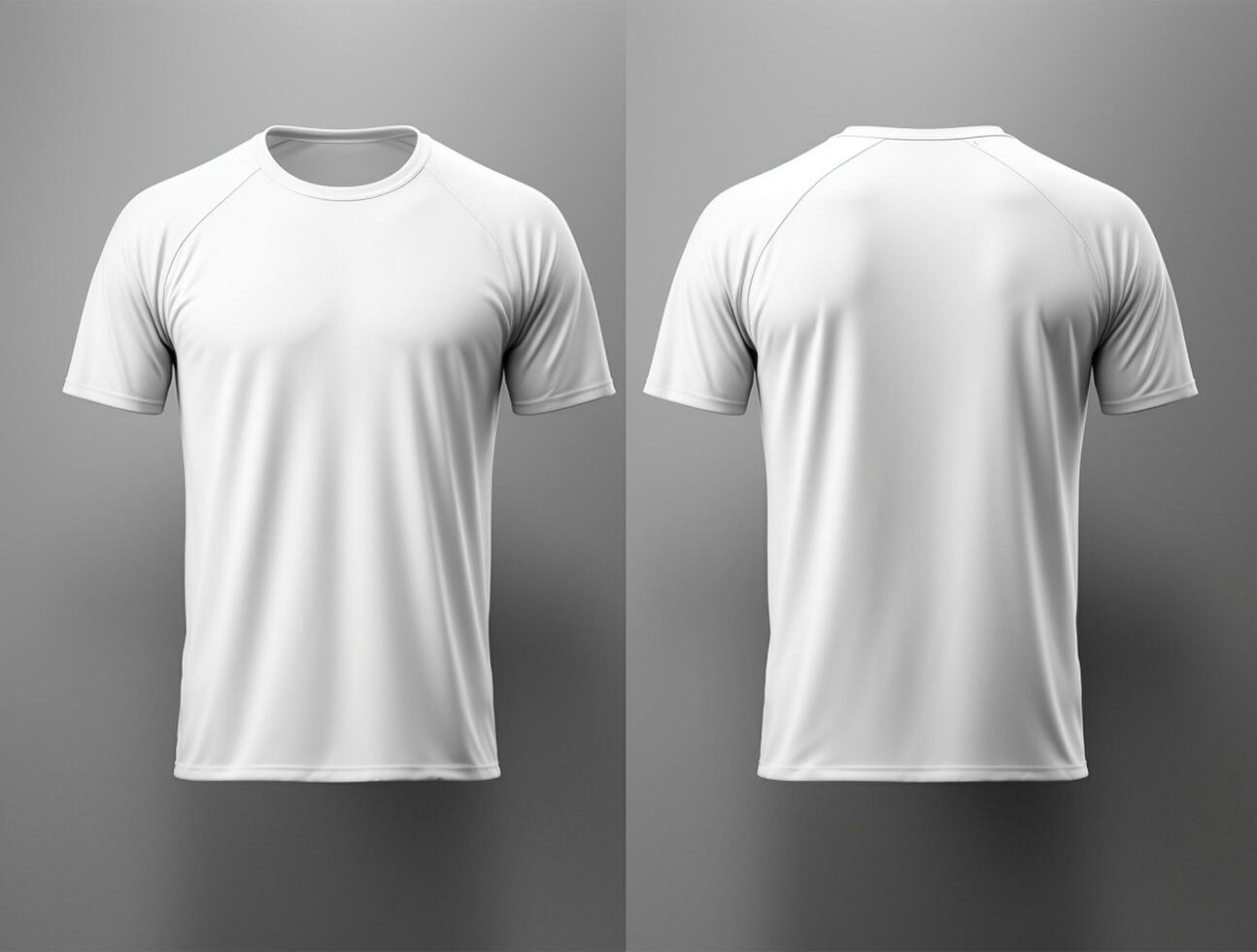 3d render blank t-shirt ai generated photo