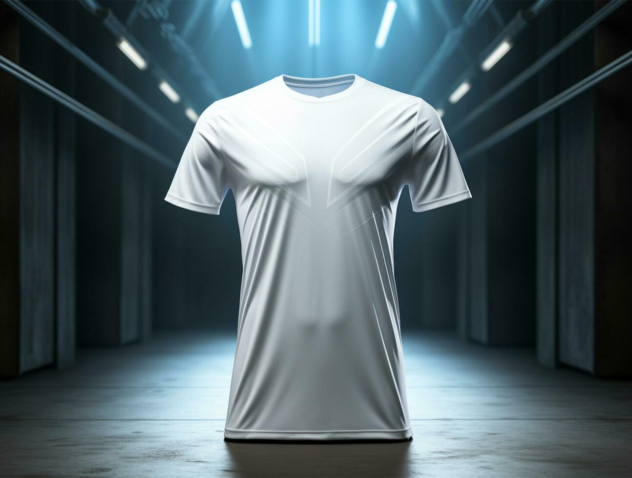 3d render blank t-shirt ai generated photo