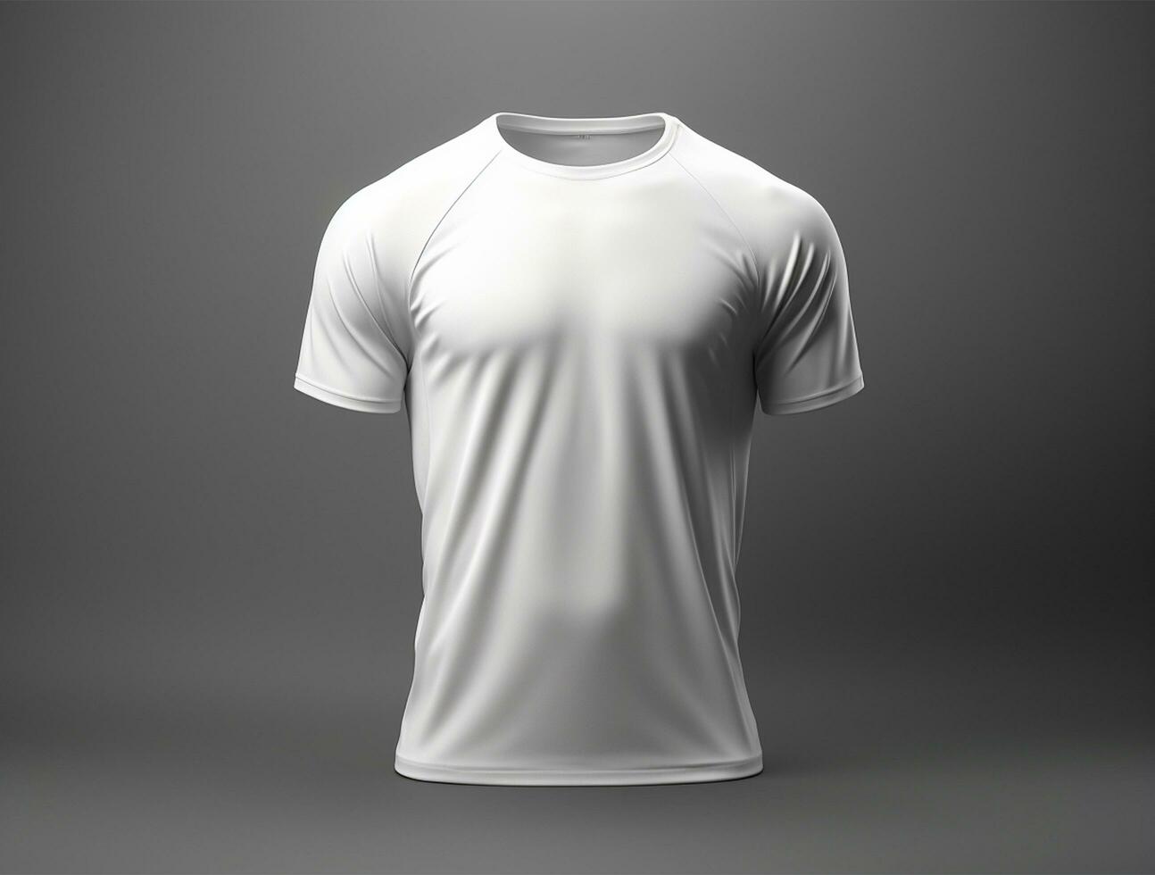 3d render blank t-shirt ai generated photo