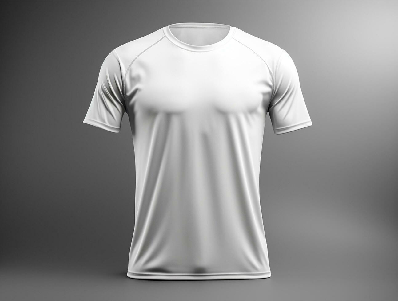 3d render blank t-shirt ai generated photo