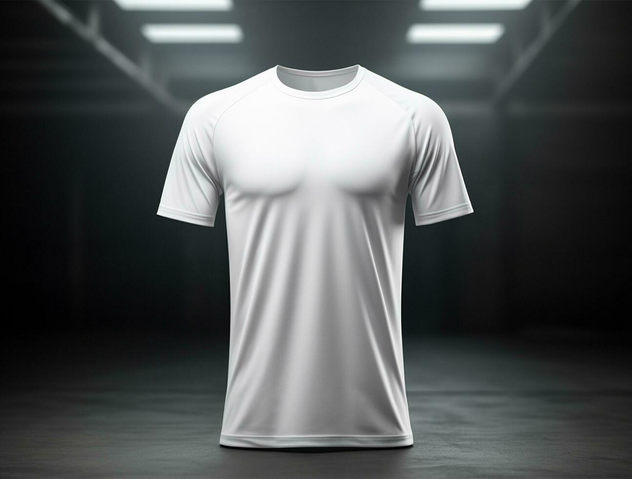 3d render blank t-shirt ai generated photo