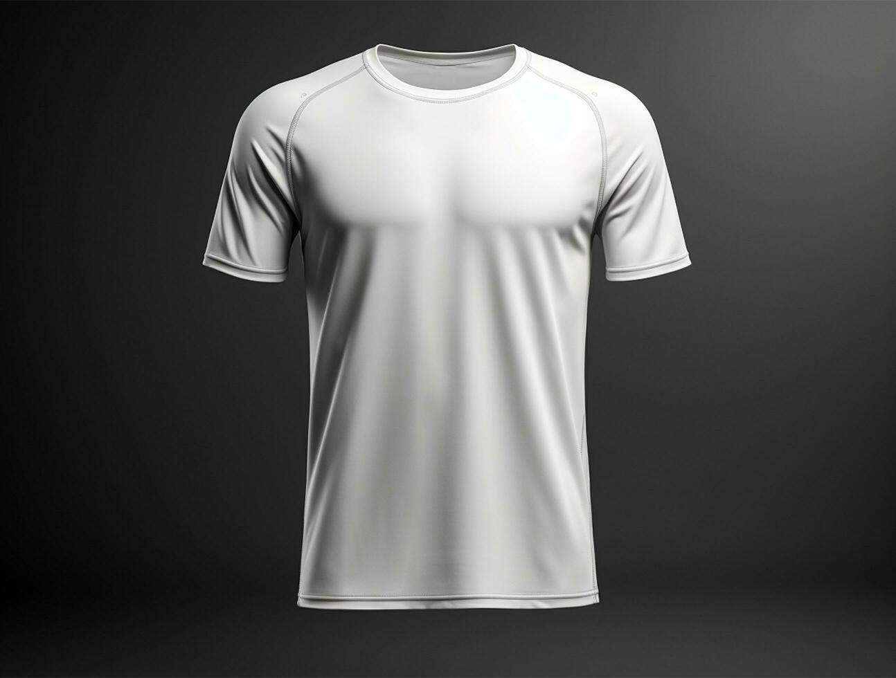 3d render blank t-shirt ai generated photo