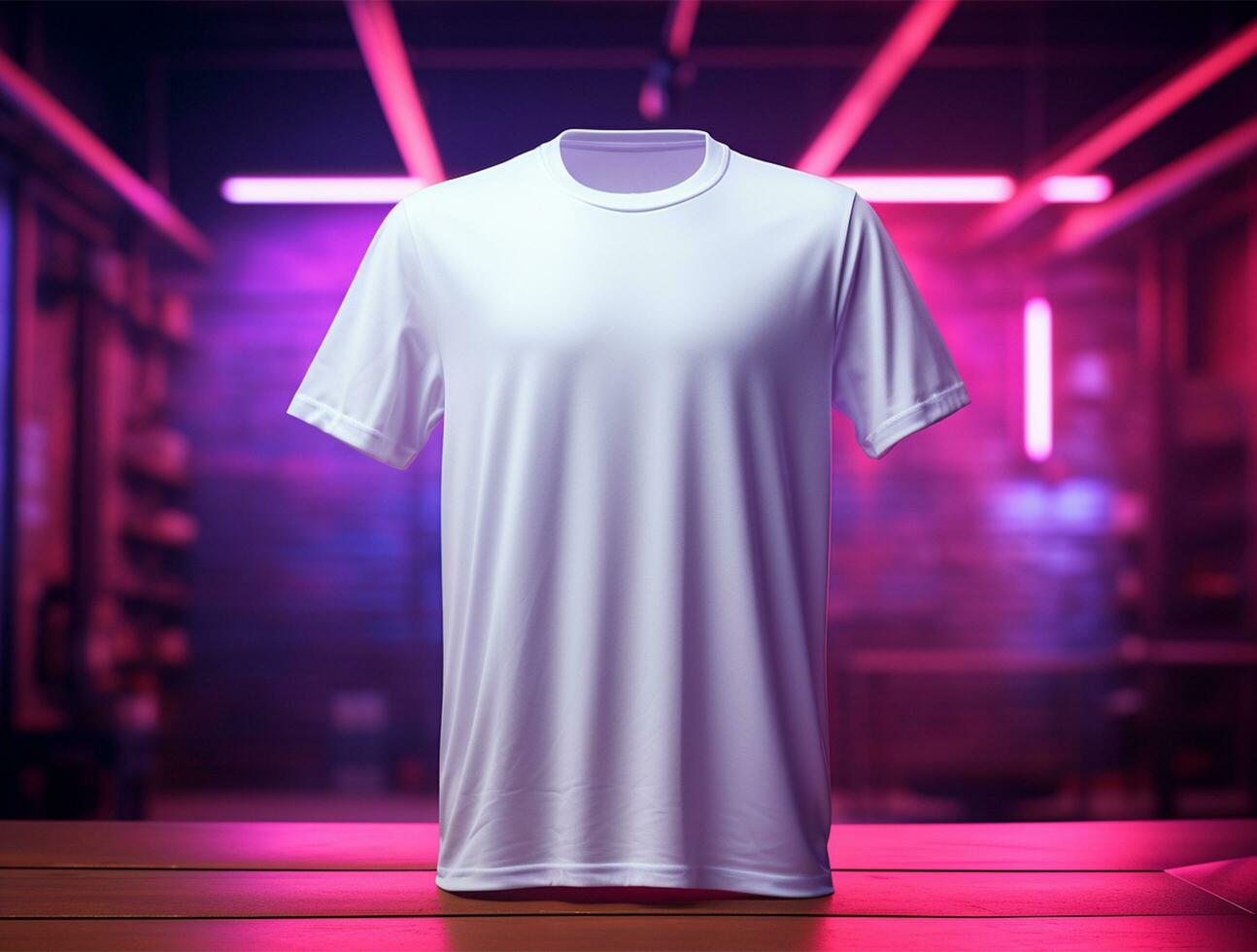 Professional blank tshirt photo ai generated