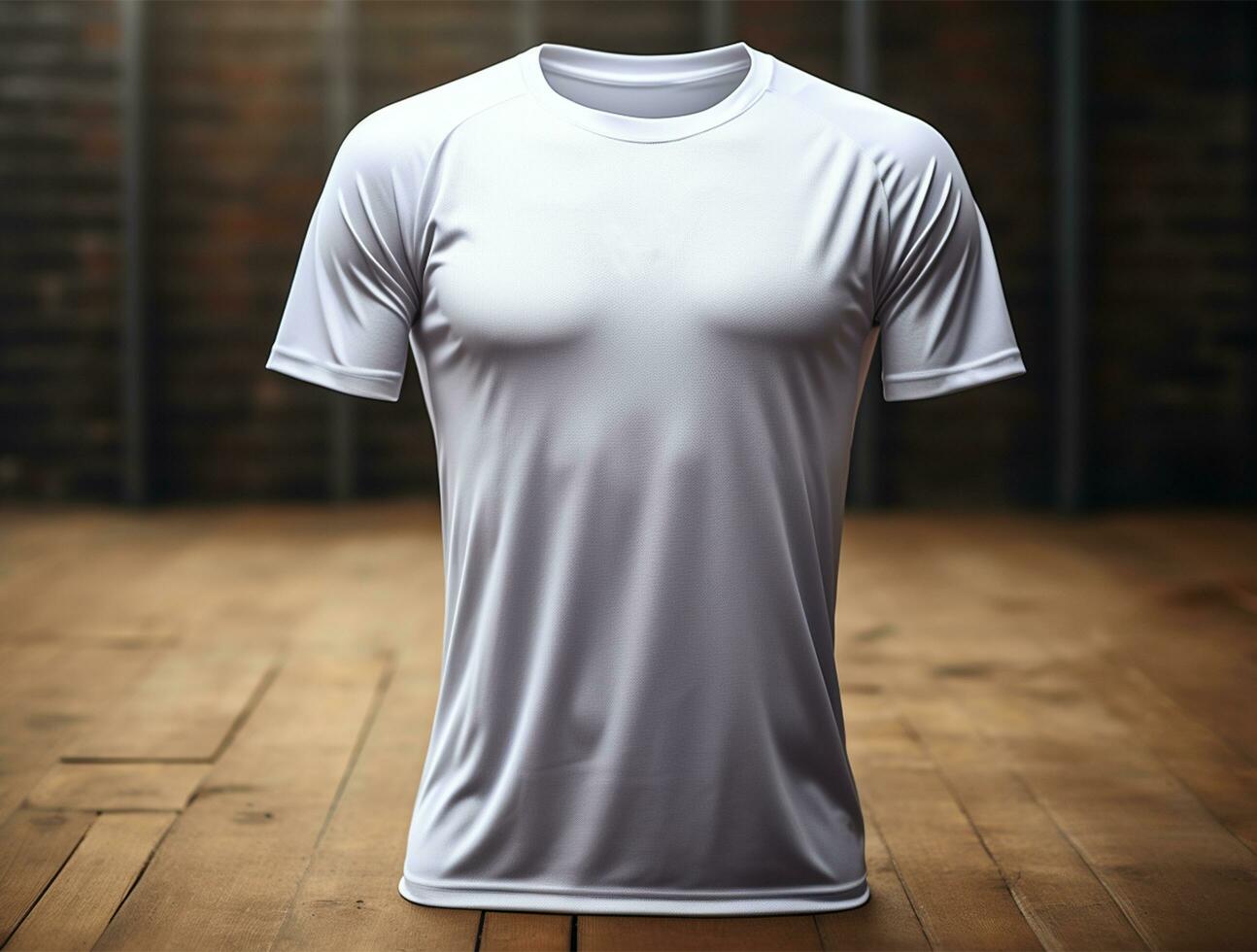 Professional blank tshirt photo ai generated