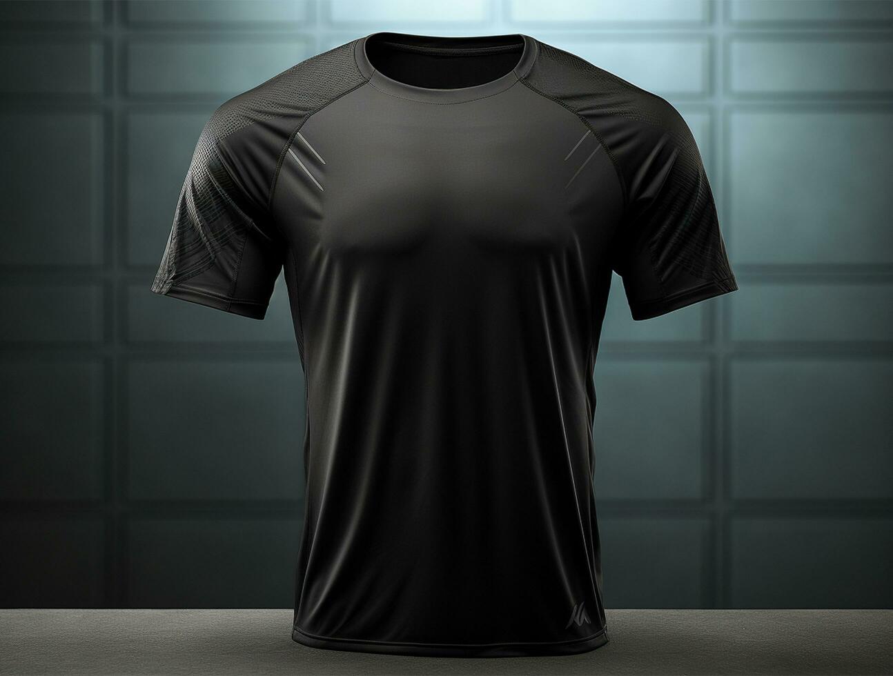 Professional blank tshirt photo ai generated