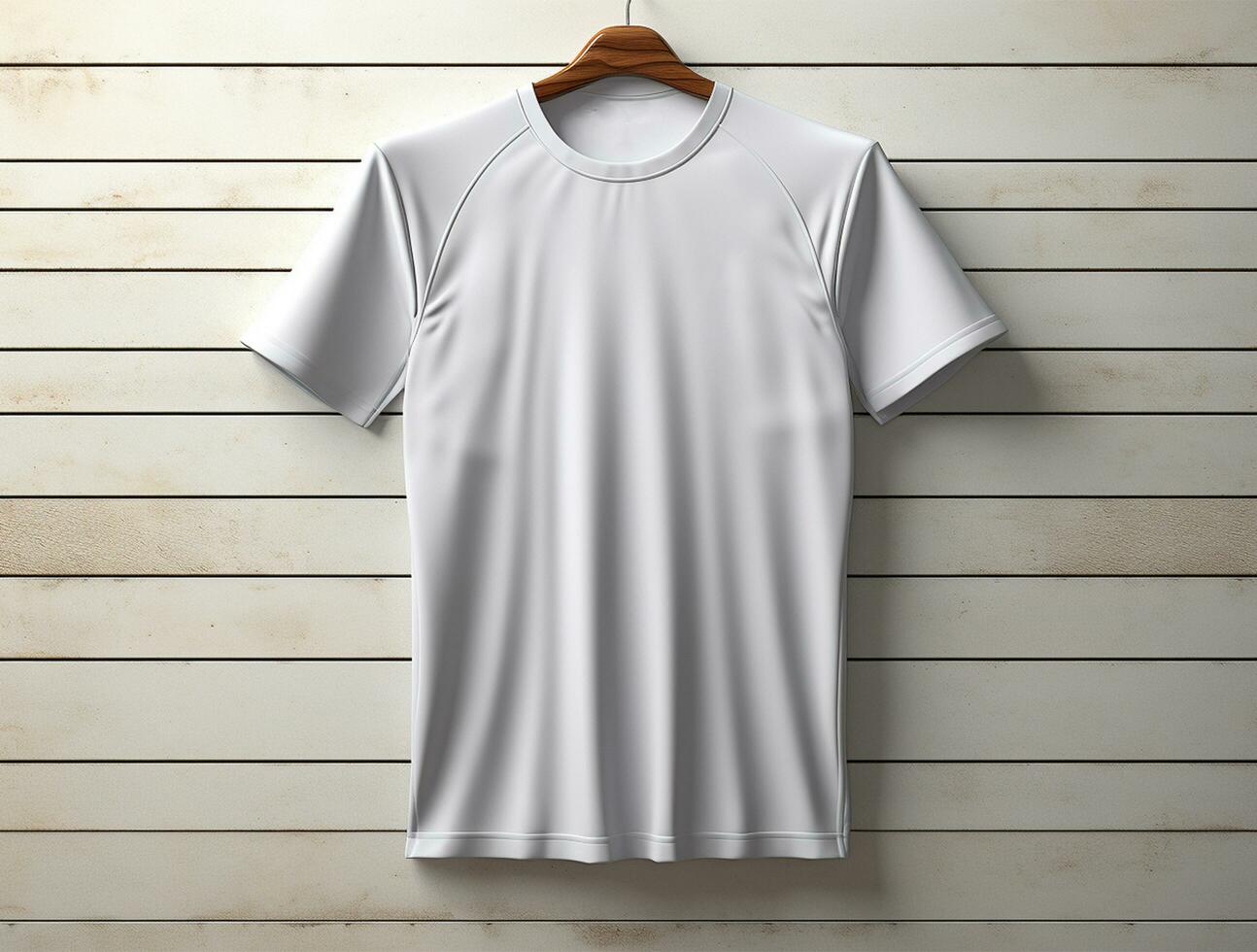 Professional blank tshirt photo ai generated
