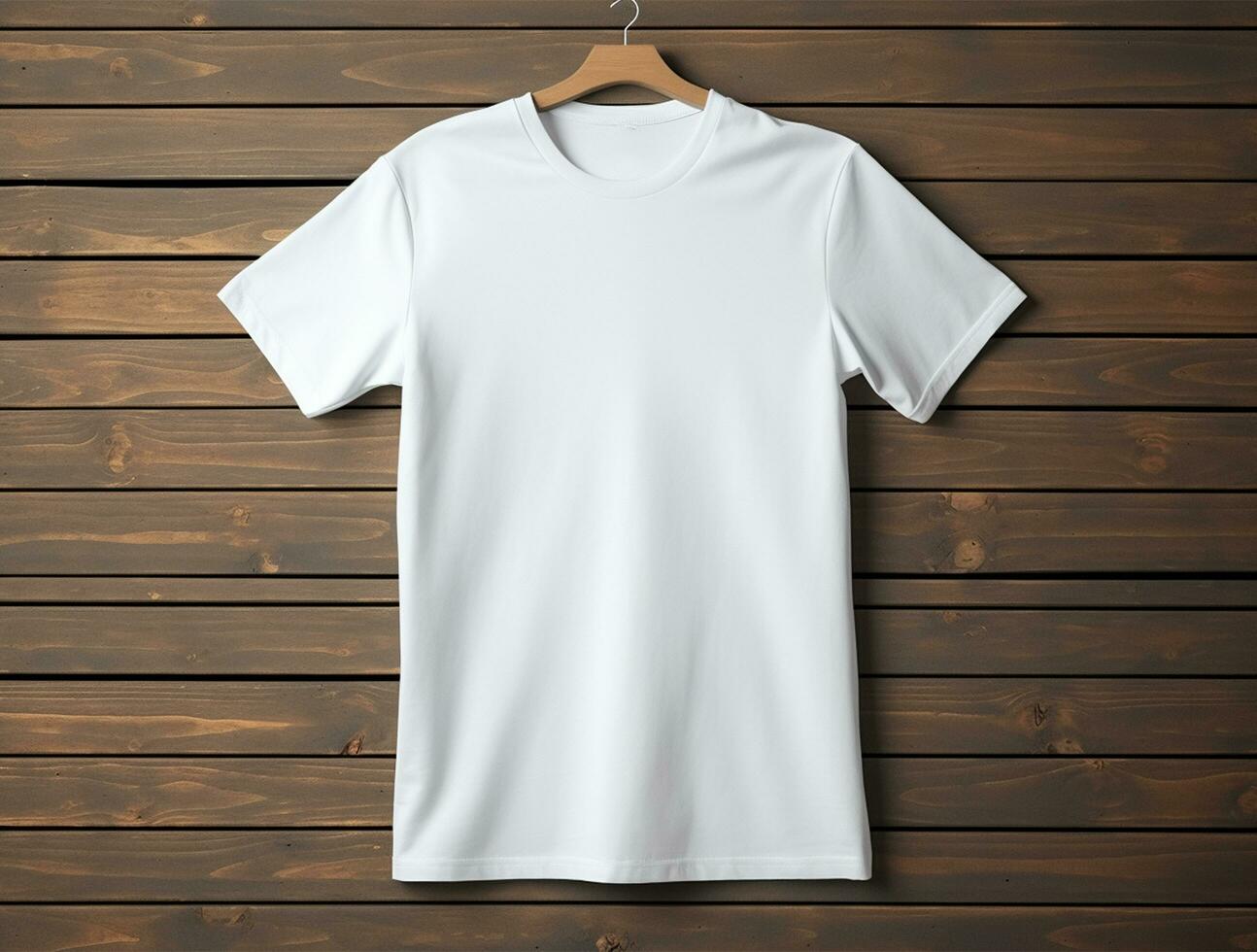 Professional blank tshirt ai generated photo