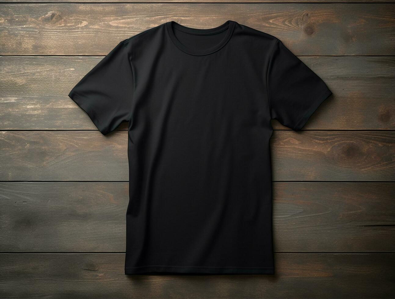 Professional blank tshirt ai generated photo