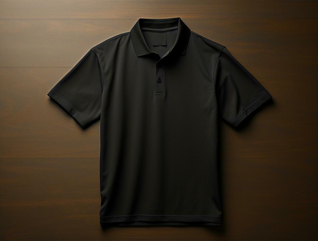 profesional blanco 3d polo camiseta ai generado foto