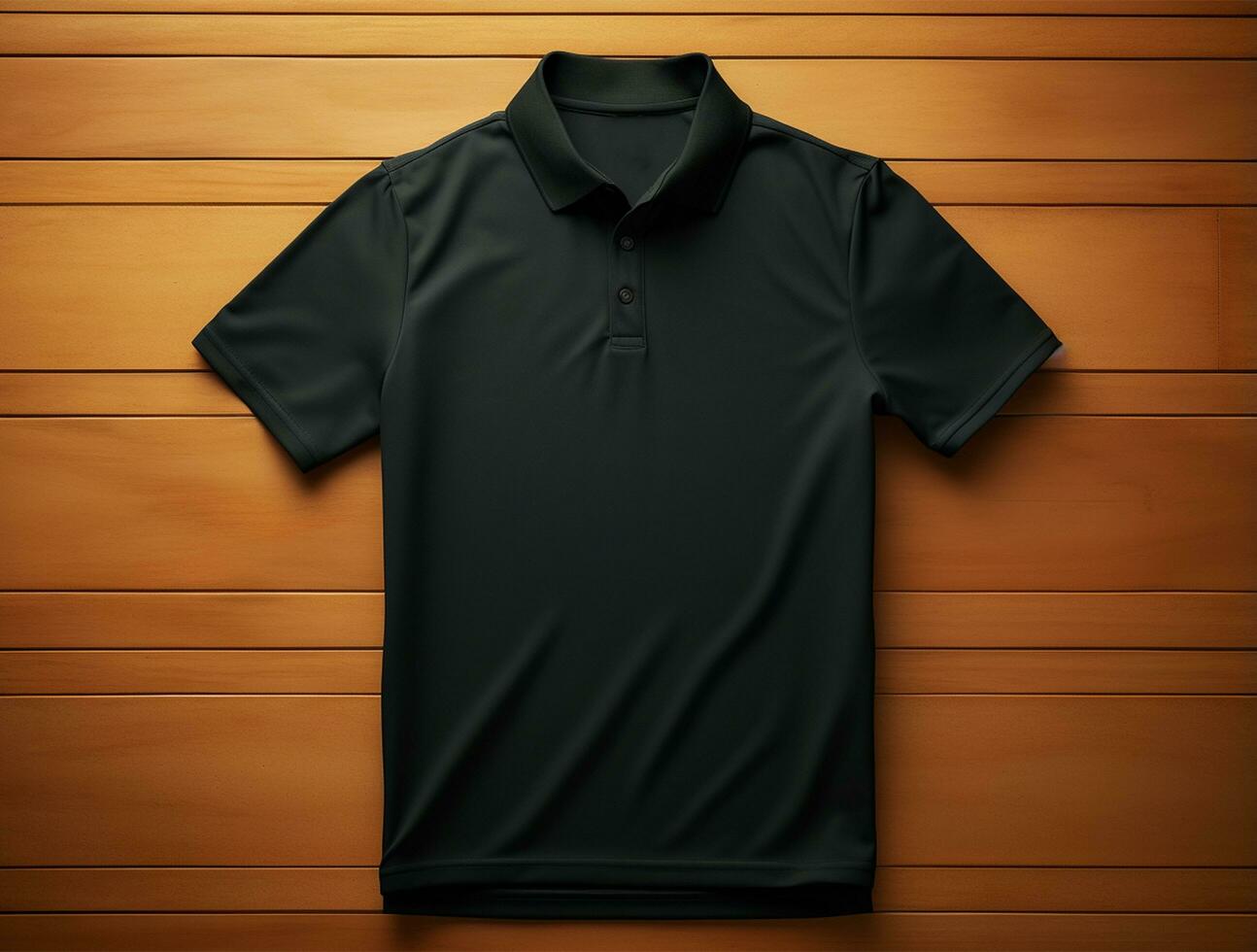 profesional blanco 3d polo camiseta ai generado foto