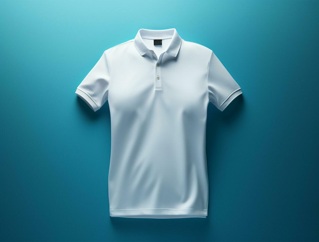 Blank polo tshirt ai generated photo