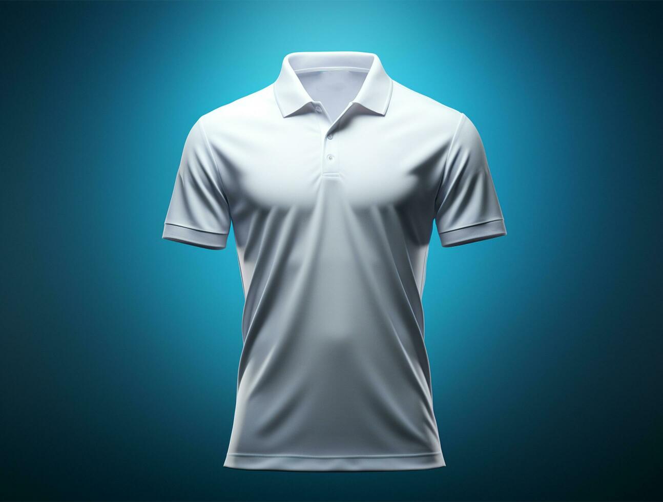 Blank polo tshirt ai generated photo