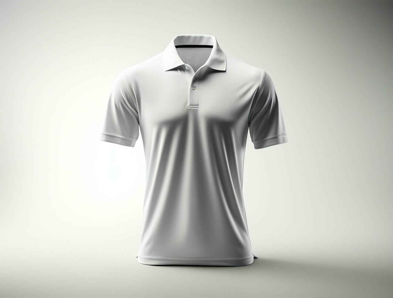 Blank polo tshirt ai generated photo