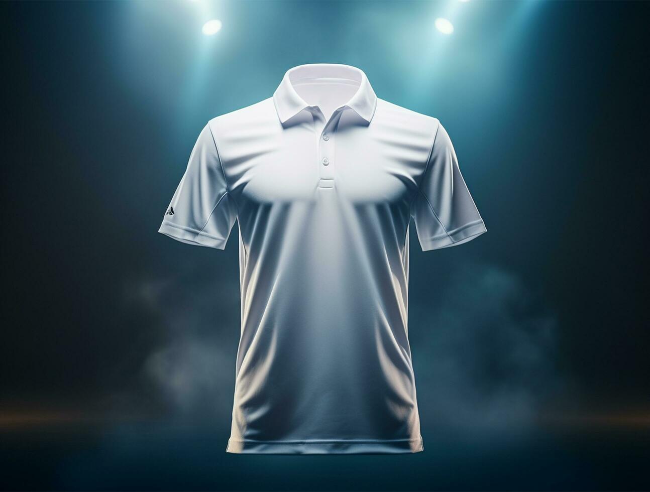 Blank polo tshirt ai generated photo