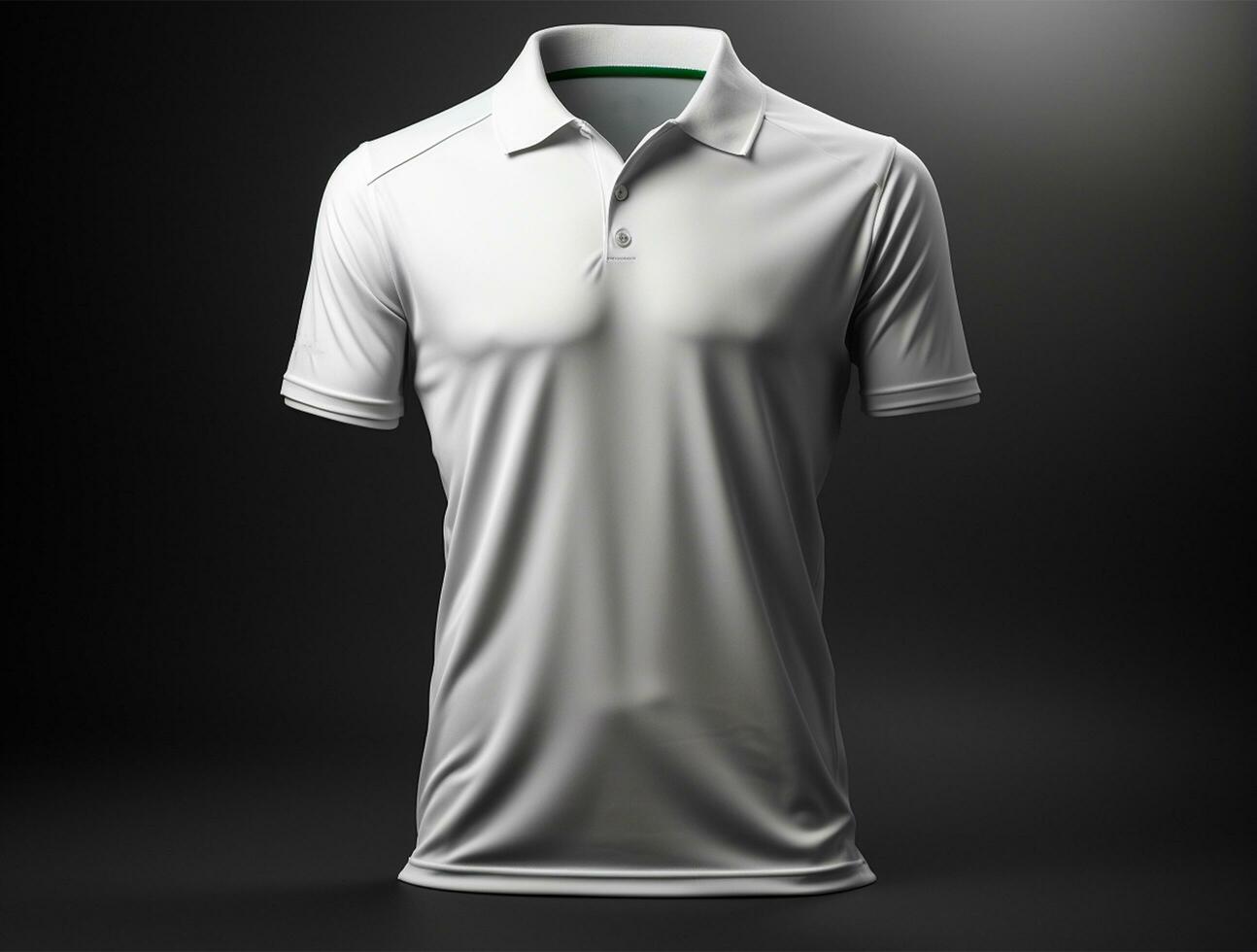 Blank polo tshirt ai generated photo