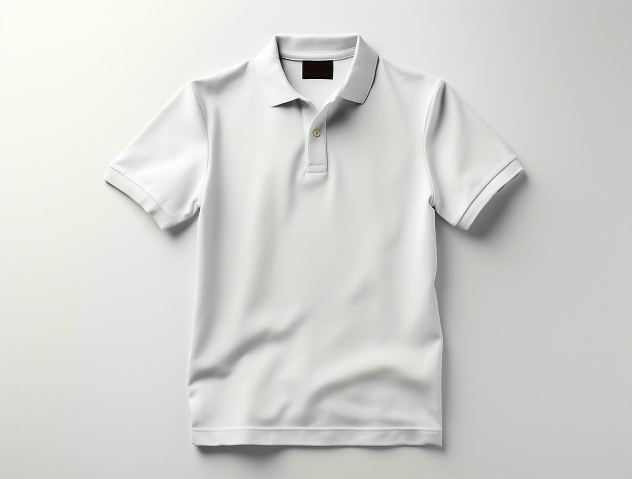 Professional blank polo tshirt ai generated photo