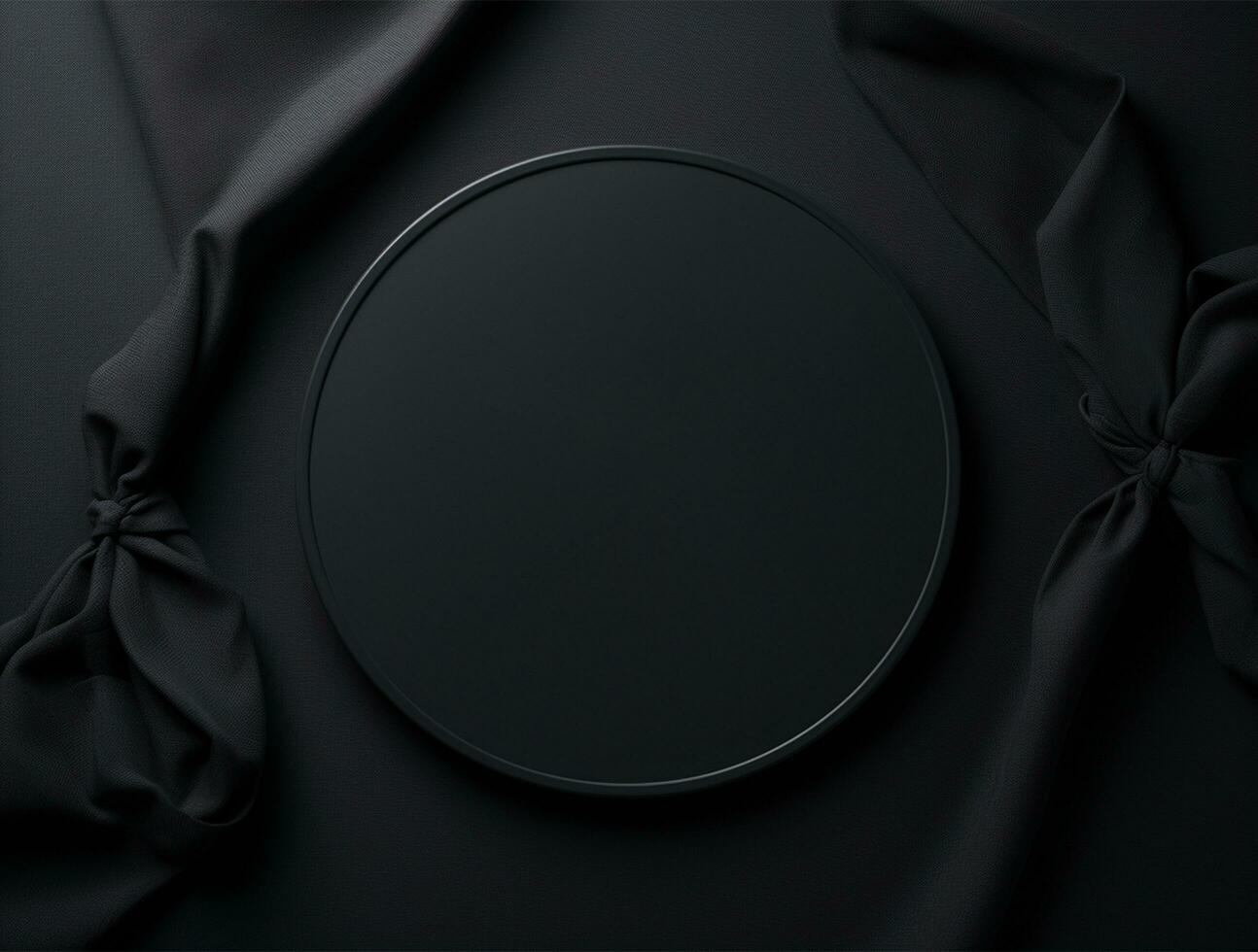 Luxury 3d podium background for product showcase ai generated photo