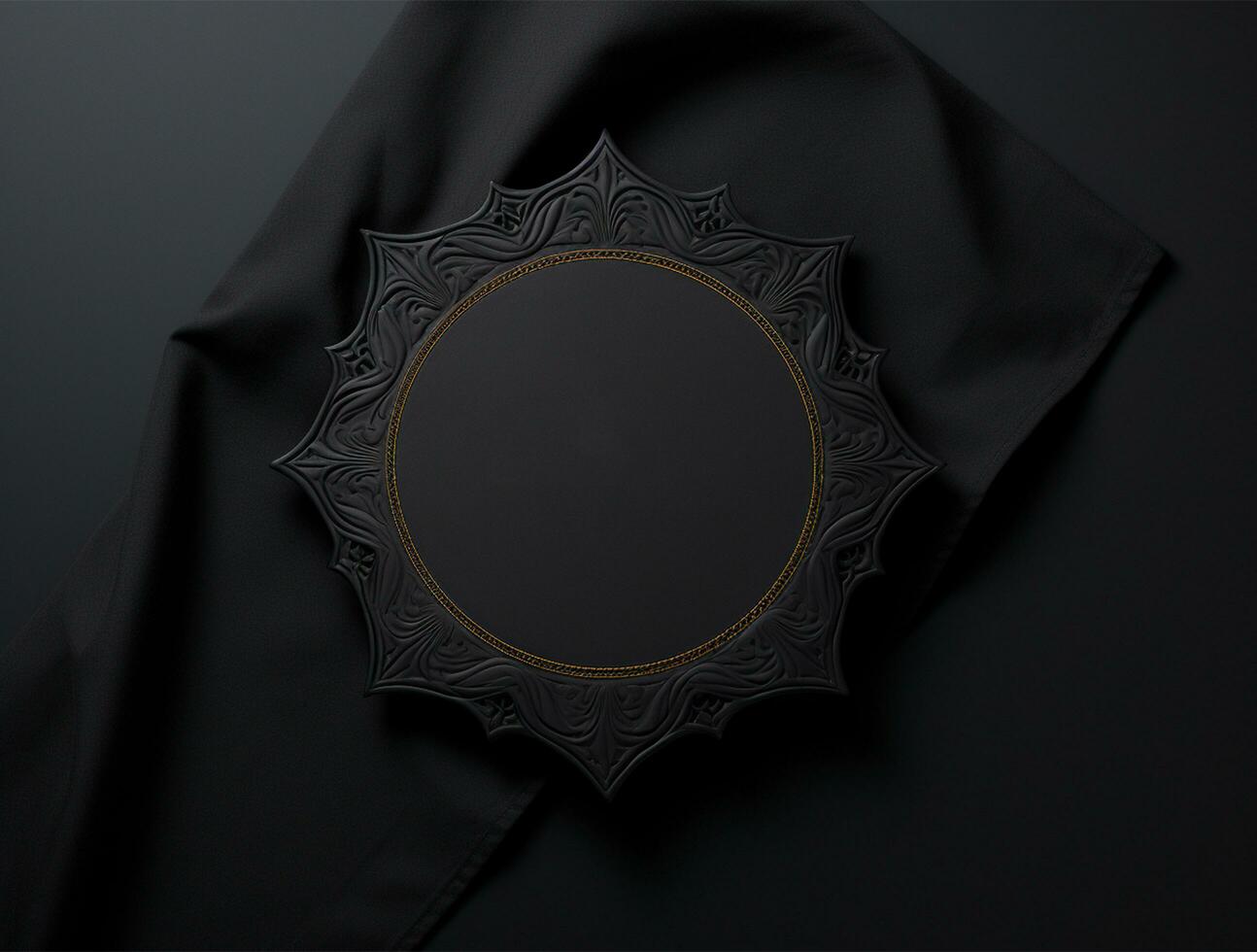 Luxury 3d podium background for product showcase ai generated photo