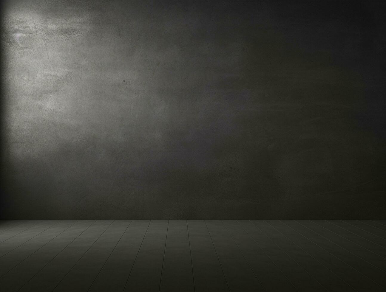 Empty modern interior wall background front view Ai generated photo