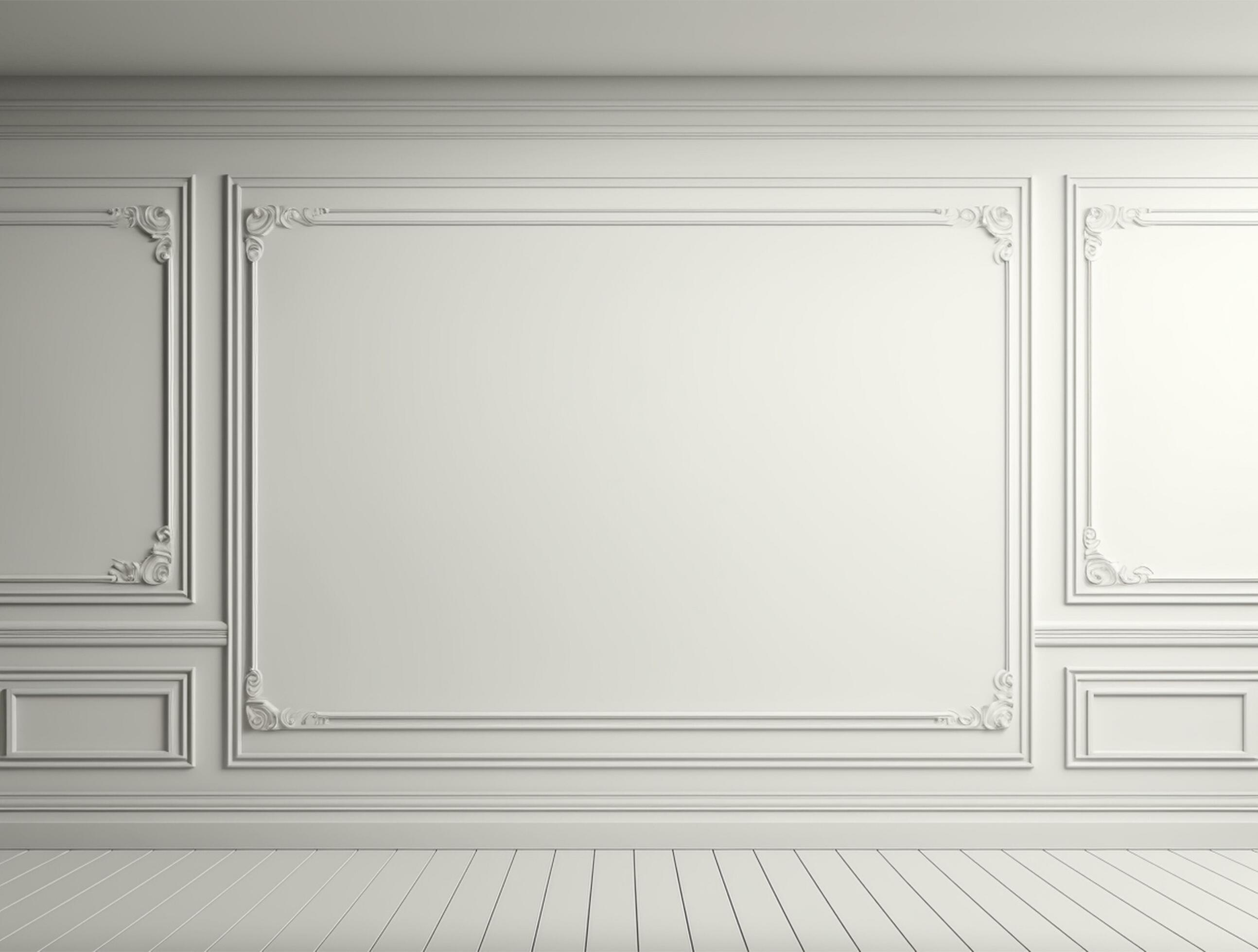Wall background for realistic logo mockup Ai generated 34436096 Stock