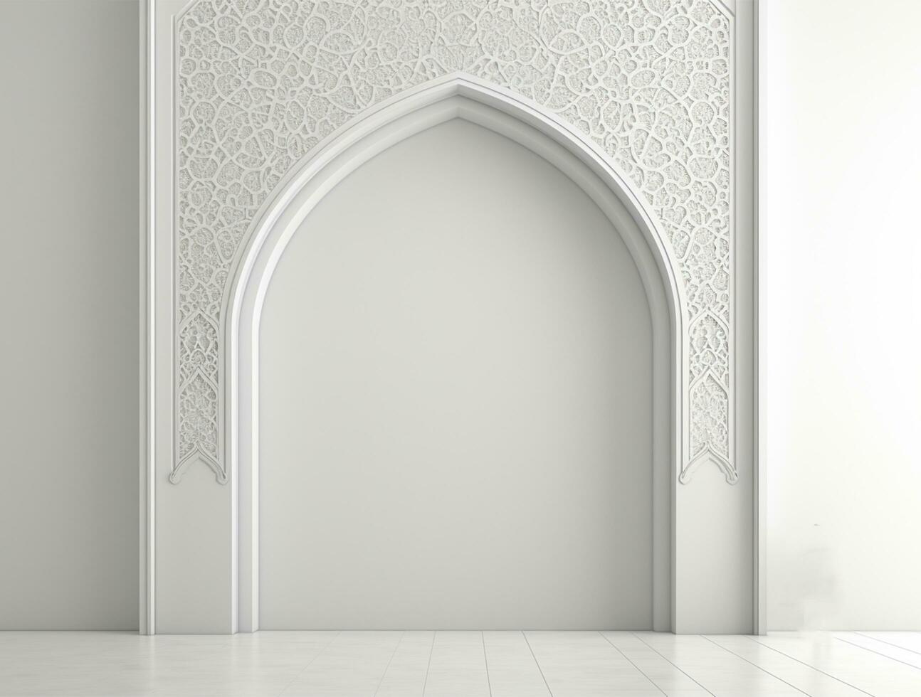 Eid mubarak traditional islamic festival religious background ai generated photo