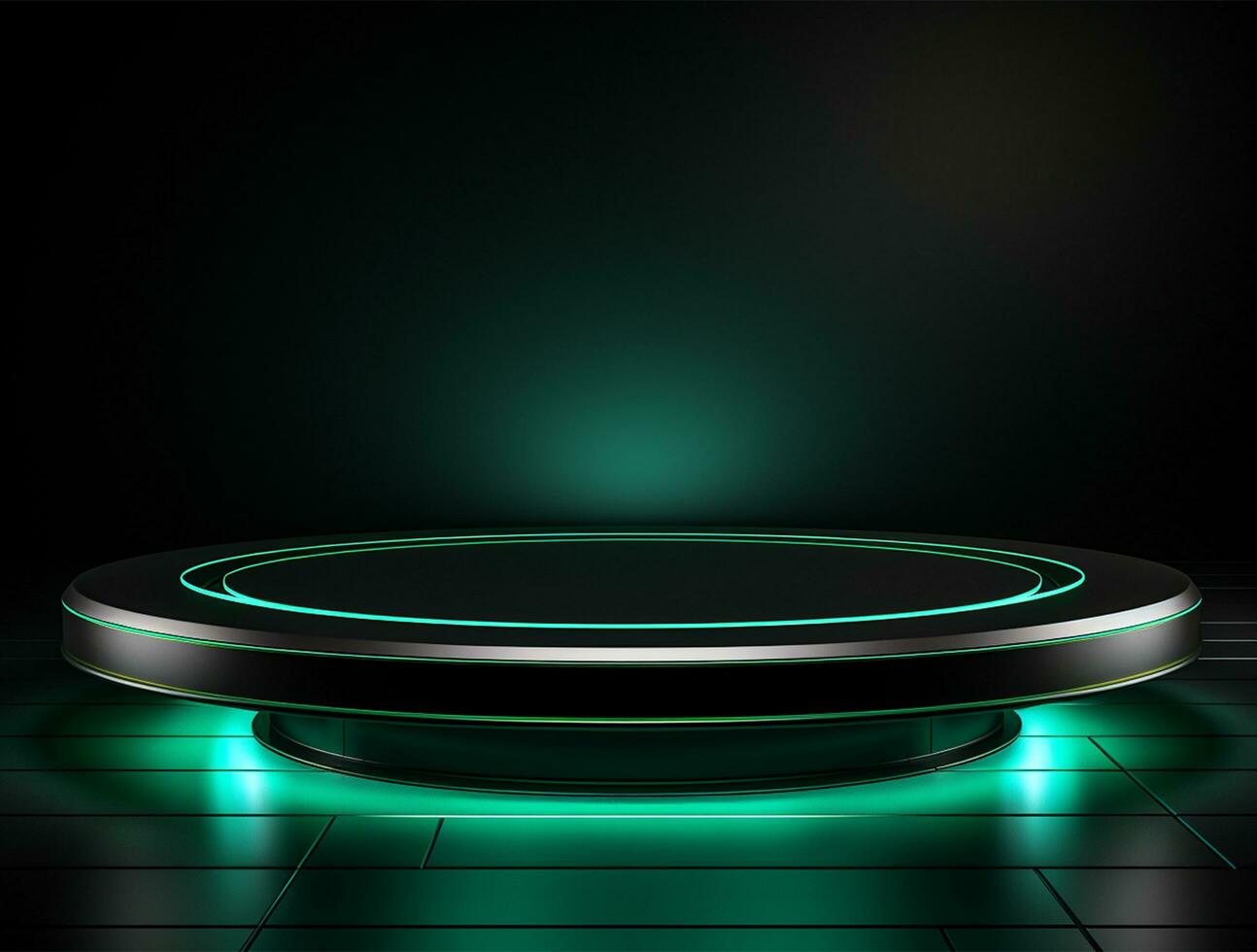 Luxury 3d podium background for product showcase ai generated photo