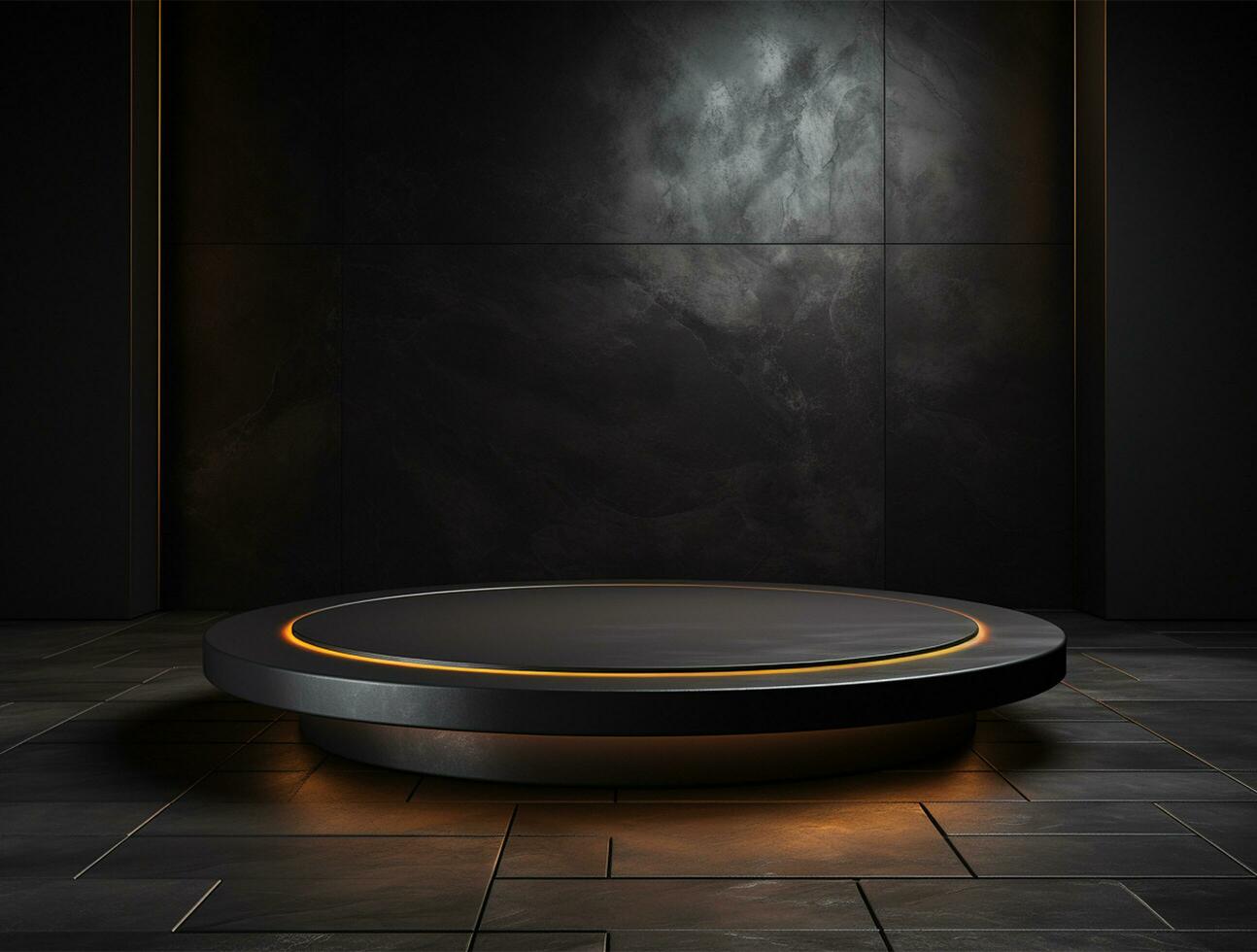 Luxury 3d podium background for product showcase ai generated photo